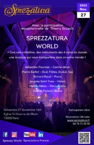 Lire la suite à propos de l’article Concert Sprezzatura World avec Thierry Escaich
